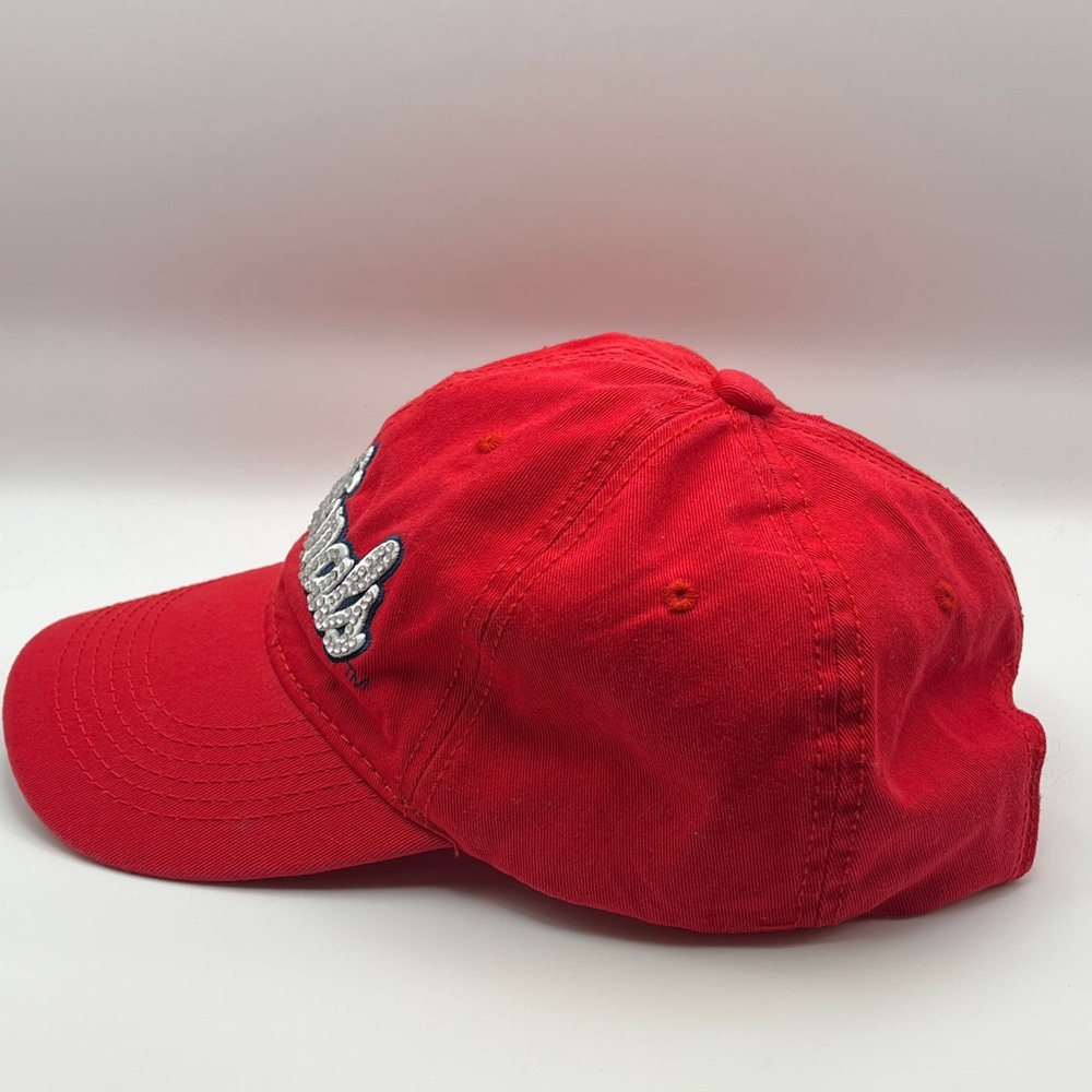 Cardinals Embroidered Cap with Sparkles - Picture 4 of 12